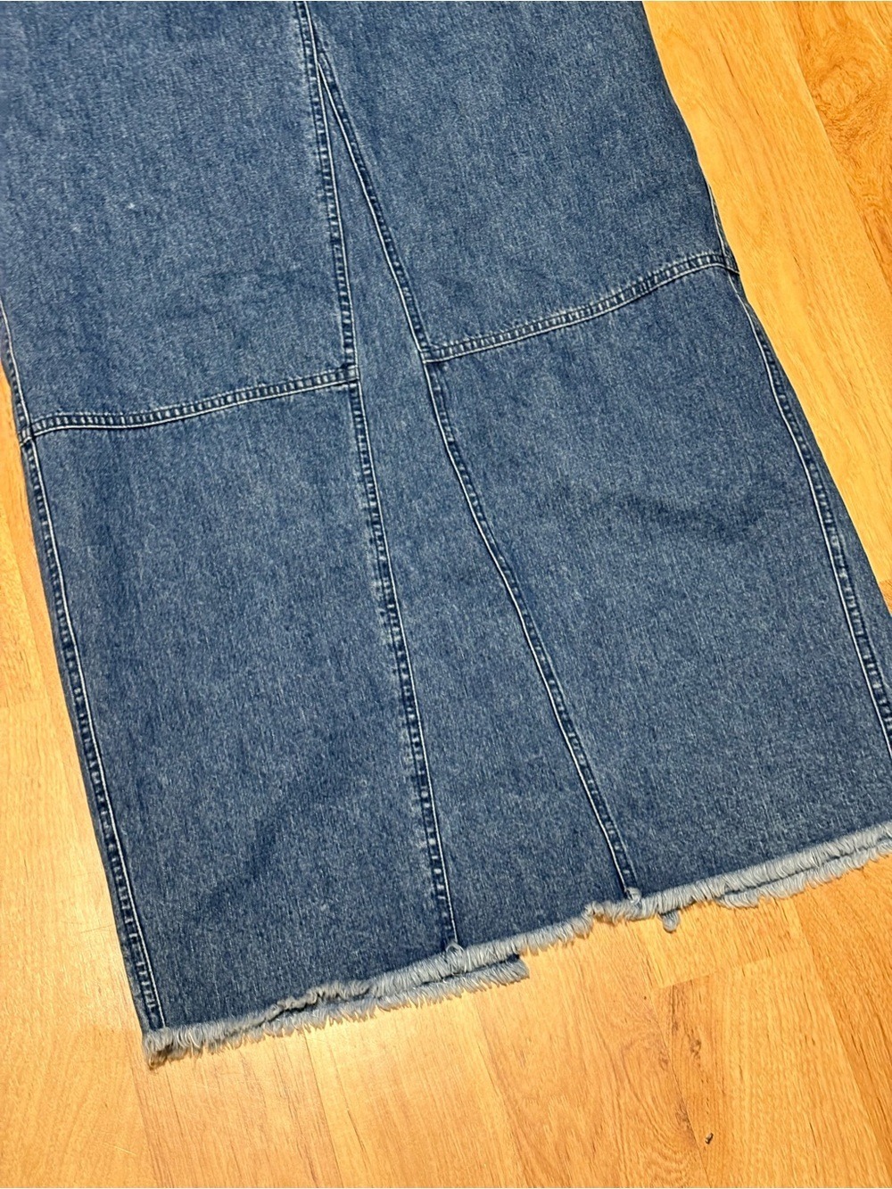 ralph lauren • vintage long denim skirt - Picture 4 of 14